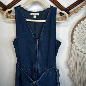 Rachel Comey Target Denim Belted Jean Jumpsuit